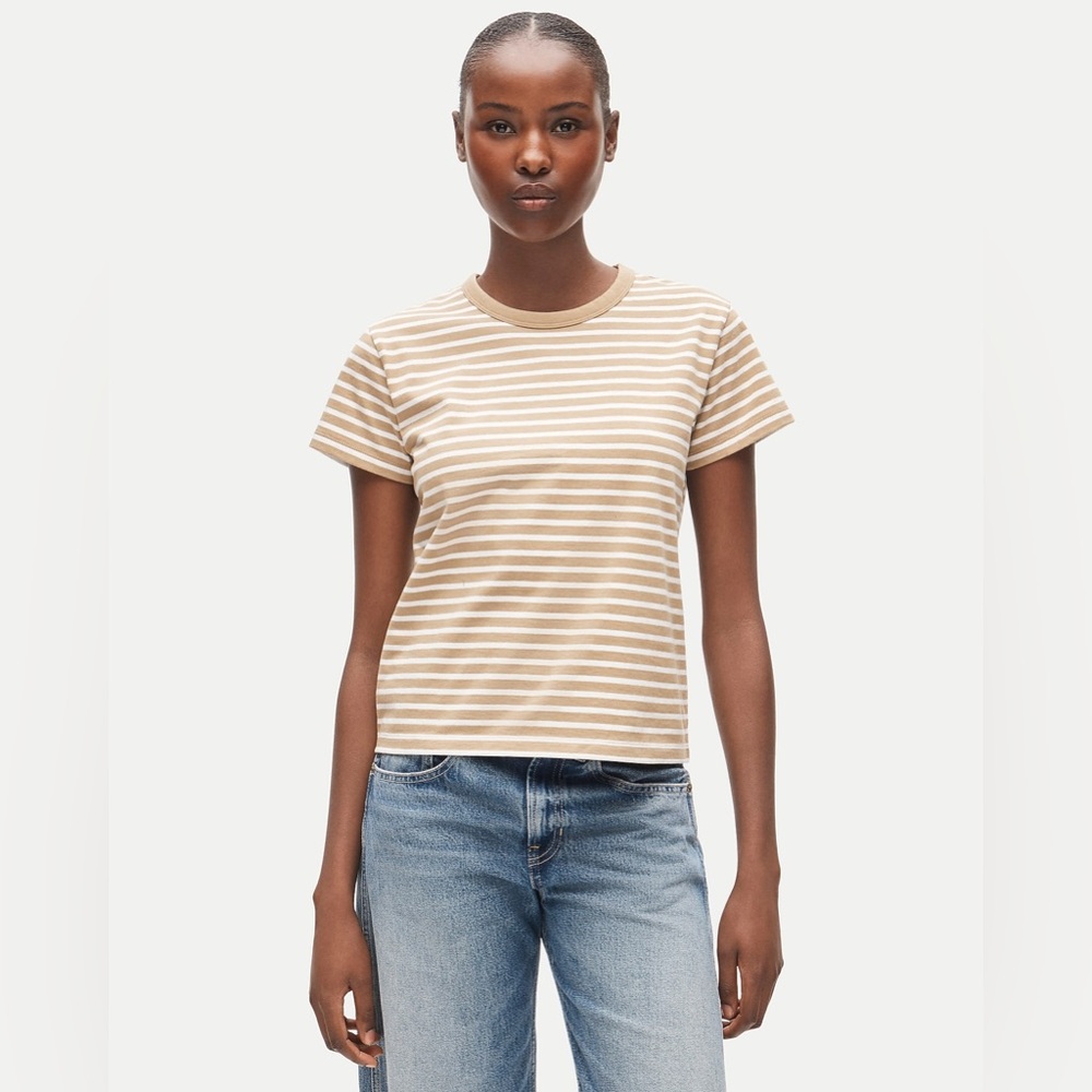 NWT J.Crew Boyfriend Jersey Classic-Fit T-Shirt in Stripe